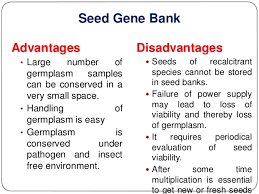 Stealth deliveries also has options for storing the seeds to preserve them for viability and freshness. Germplasm Conservation In Situ Ex Situ And On Farm And Biodiversity