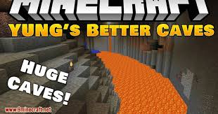 Yungs Better Caves Mod 1 14 4 1 12 2 Is A Mod That Completely Overhauls Vanilla Minecrafts Cave Generation Better Caves Adds Never Before Mod Minecraft 1 Cave