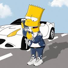 Browse millions of popular bart wallpapers and ringtones on zedge and personalize your phone to suit you. Caprize On Instagram Business Follow Caprize De For More Caprize De Caprize De Caprize De Simpsons Style Simpsons Art Vlone Logo Bart Simpson Art