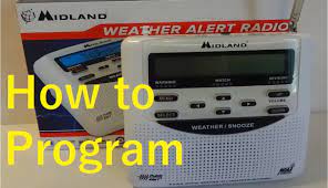 How To Program The Midland Weather Alert Radio Youtube