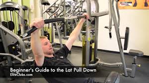Place your knees under the provided pads. Beginners Guide To The Lat Pull Down Machine Youtube
