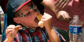 Seville Square hosts all ages for 4th of July hot dog eating contest