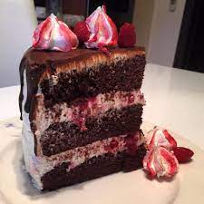 Frambuazli Cikolatali Pasta Yas Pasta Cikolatali Pasta Ozel Gunler Pastalar Katli Pasta Dogumgunu Pastalari Degis Pastalar Cikolatali Pasta Cikolatali Pastalar