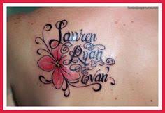 The tattoo designs look great on both men and women and fits well in almost any part of the body. 70 Tattoos Of Kids Names Ideas Tattoos Tattoo Designs Cool Tattoos