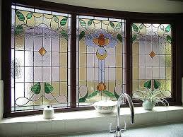 Stained and leaded glass allows you to customize your bathroom experience. I Like The Character And Added Privacy Stained Glass Offers Window Stained Stained Glass Faux Stained Glass