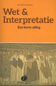 Bol Com Wet Interpretatie 9789462510692 O A P Van Der Roest Boeken