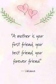 Mothers hold their children's hands for a short while, but their hearts forever. 25 Best Short Mothers Day Quotes On Pinterest Love Mom Quotes Short Fathers Day Poems