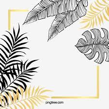 Folhas De Plantas De Ouro Preto Folhas Pintadas A Mao Preto Pintado A Mao Folha Imagem Png E Psd Para Download Gratuito Plant Leaves Gold Leaf Painting Clip Art Borders