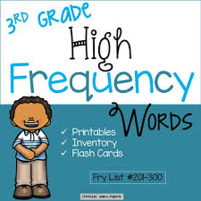 3rd Grade High Frequency Words Worksheets Teaching Resources Tpt