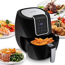 Digital Air Fryer 5 3l Xl 1800 Watt Power Multi Cooker Electric Oilless Kitchen Hot Air Frying Convecti Air Fryer Recipes Low Carb Air Fryer Review Air Fryer