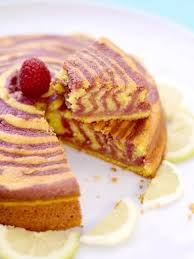 Cake Citron Framboise Facon Zebra Cake Recette Recette Cake Citron Recette Recette Dessert