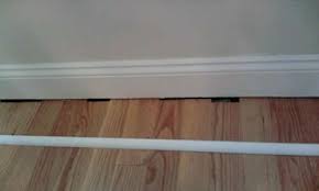 Add Quarter Round Molding To The Bottom Of Baseboards After Installing The Laminate To Cover Gaps Diy Home Improvement Home Projects Home Renovation