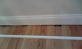 Hi all, we are remodeling and our kitchen is built to be super contemporary and modernistic. Add Quarter Round Molding To The Bottom Of Baseboards After Installing The Laminate To Cover Gaps Home Projects Diy Home Improvement Home Hacks