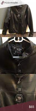A Emporio Collezione Men S Faux Leather Jacket Leather Jacket Faux Leather Jackets Jackets