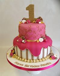 Torte Di Compleanno Per Bambini A Due Piani Con Pasta Di Zucchero Rosa E Fiore Torte Di Compleanno Per Bambini Torte Di Compleanno Torte Di Compleanno A Piani