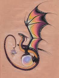 Twilight Dragon By Rykhers On Deviantart Cute Dragon Tattoo Dragon Drawing Dragon Tattoo