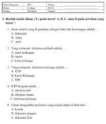 Check spelling or type a new query. Soal Dan Jawaban Latihan Pas Ips Kelas 2 Sd Mi Semester 1 Kumpulan Soal Pts Pas Pat Ukk Akm Ujian Sekolahwahana Info