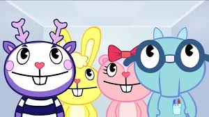 Happy Tree Friends Mime Cuudles Giggles Y Sniffles Happy Tree Friends Cartoon Happy