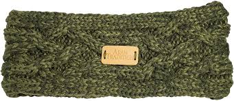 While recently demonstrating the honeycomb knit stitch pattern, i realized this modern and simple pattern was the perfect choice to make a new knitted accessory! Aran Traditions Aran Cable Knit Headband Dark Green At Amazon Women S Clothing Store