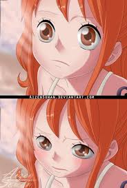 Little Nami By Aizensowan One Piece Nami One Piece Manga One Piece Anime