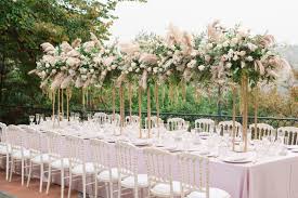 Perfect for fall, don't you think? Outdoor Wedding With Pampas Grass Photographed By Andreas Pinacci