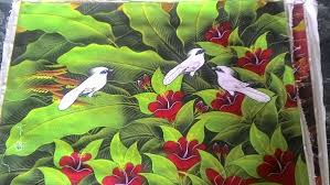 Kalau hiasan yang ini beda lagi, ragam hias flora dan fauna yang ada. Jual Lukisan Tradisional Burung Jalak Bali Tools Kota Surabaya Kennethnin Tokopedia