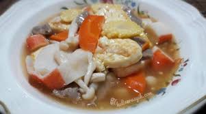 Resep sapo tahu bakso ikan. Cara Masak Sapo Tahu Menu Oriental Yang Populer Kuliner Asyik