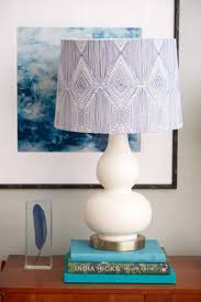 Lamp Diy Paint Rope And Fabric