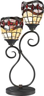 At 1800lighting, we carry scores of this company's creations. Dale Tiffany Tt12426 Fall River Tiffany Dark Bronze Table Lamp Dal Tt12426