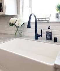 a beautiful clean blanco sink, captured