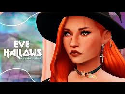 Eve Hallows + CC List // The Sims 4 Halloween CAS