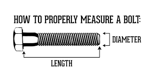 Simply slide the caliper around the threaded portion of the bolt and read the scale. Bolt Screwset Information How To Measure A Bolt Leyton Fasteners