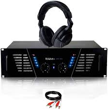 amplificateur sono dj 2 x 600w max ibiza sound amp 800 amplificateur de son sono dj casque