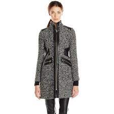 Via Spiga Women S Tweed Wool Coat Winter Fashion Coats Coat Fashion Womens Tweed