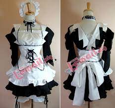 Kaichou Wa Maid-Sama Anime Ayuzawa Misaki Maid Cosplay Costume Dress  Hearwear | eBay