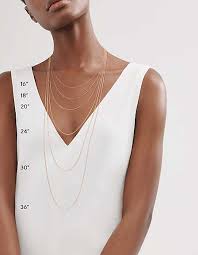 The rivets are the small, round pegs/studs that hold the chain segments together. Necklace Length Size Charts How To Choose The Right Length Tiffany Co