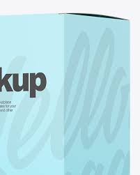 Download Paper Box W Blister Pack Mockup In Box Mockups On Yellow Images Object Mockups