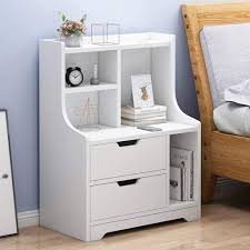 Never miss new arrivals that match exactly what you're looking for! Amazon Com Pollyhb Nordic Minimalist Bedside Table Nightstand White Yellow Side End Wood Storage Tables With Drawer For Bedroom 15 94 11 81 27 55 In White Kitchen Dining