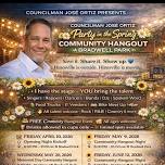 Party in the Spring – Community Hangout with Councilman José Ortiz