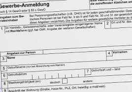 Businessplan Gewerbeanmeldung Musterrechnung Materialien Zur Grundung