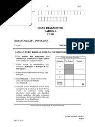 Ujian 1 ask tingkatan 2.full description. 5 Ujian Diagnostik Bm Penulisan Tahun 6 2018