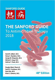 the sanford guide to antimicrobial therapy 2018 pocket