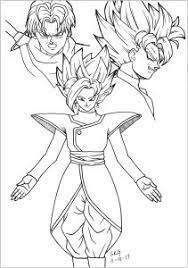 Cabba, dragon ball super character. Dragon Ball Z Free Printable Coloring Pages For Kids