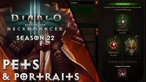 We have also written a bonus content on how diablo 3 pets and their locations then you are in the right place. Diablo 3 Season 22 Guide Pets Portraits Youtube