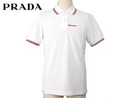 white fawn short sleeves polo shirt large size prada sports prada sport for men with collar sleeve red black line with the prada polo shirt prada