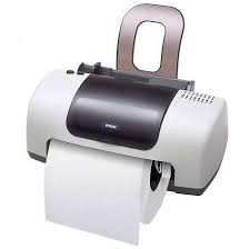 Toilet Printer Papel Higienico Suporte Para Papel Higienico Humor Papel Higienico