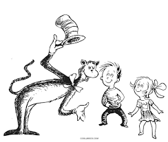 Great gift for your kids with the cat in the hat coloring books by bonnie cat i enjoyed dr. Free Printable Dr Seuss Coloring Pages For Kids