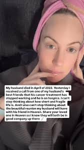 A couple weeks ago I received a text from one of my late husband, Ryan's,  best friends to give him a call. We hadn't spoken since right after Ryan  died. He told me that he had been battling cancer. ...