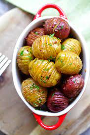 Potato Recipes Garlic Roasted Potatoes Oven Roasted Potatoes Rasa Malaysia Garlic Roasted Potatoes Best Potato Recipes Roasted Potato Recipes