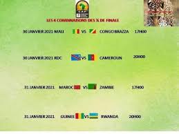 A total of eight teams are competing in the knockout stage. Chan 2020 Morocco Dr Congo Dey In Form But Rwanda Fit Spring Surprise Enta Semifinals Bbc News Pidgin